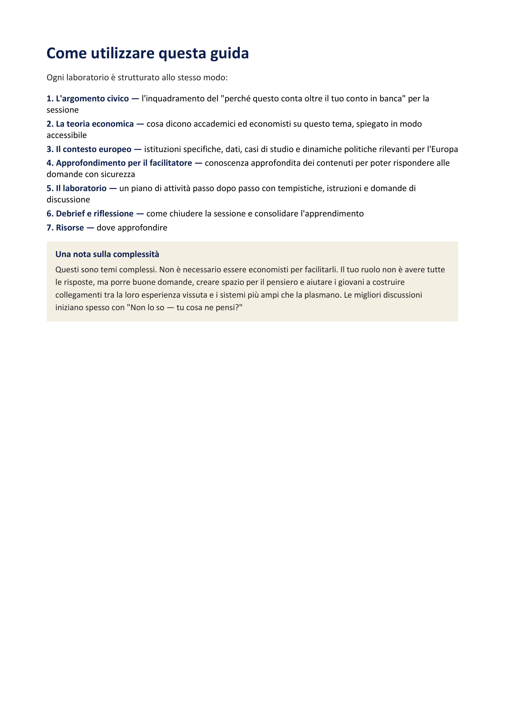 La finanza è civica, page 5 of 38