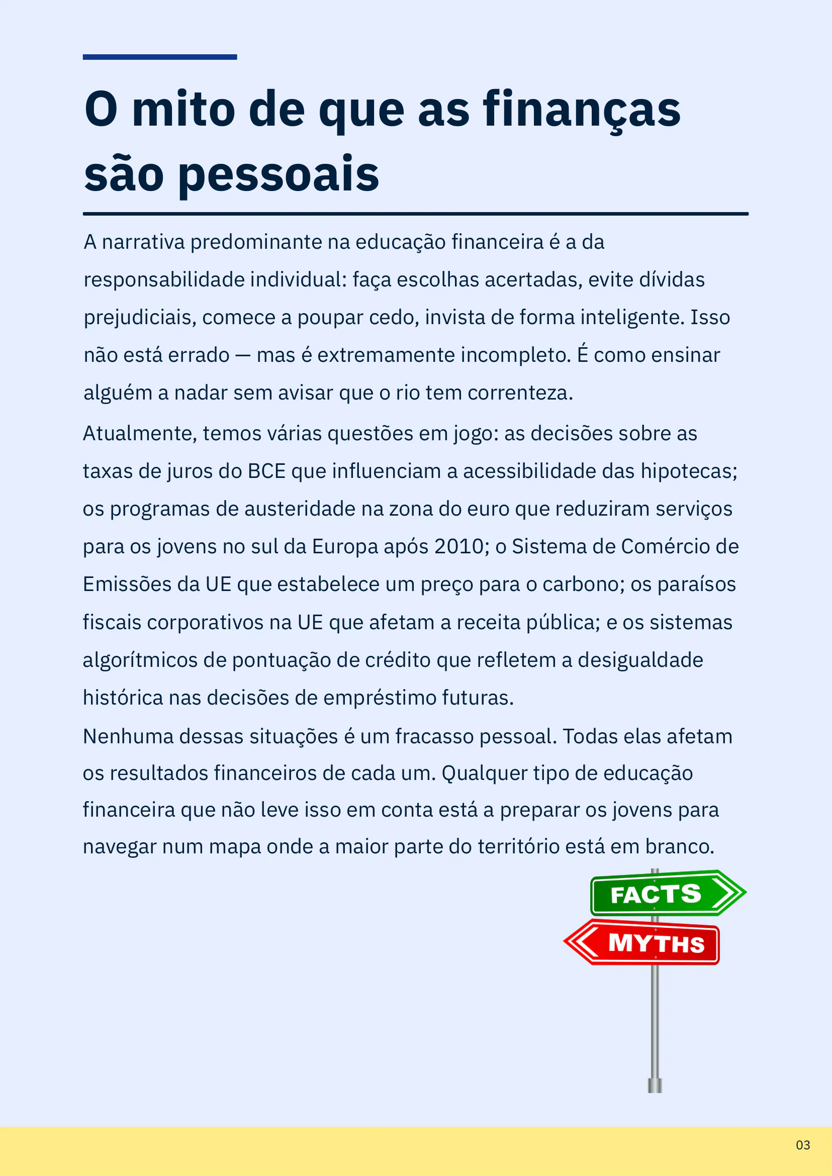 Finanças é Cívico, page 3 of 51