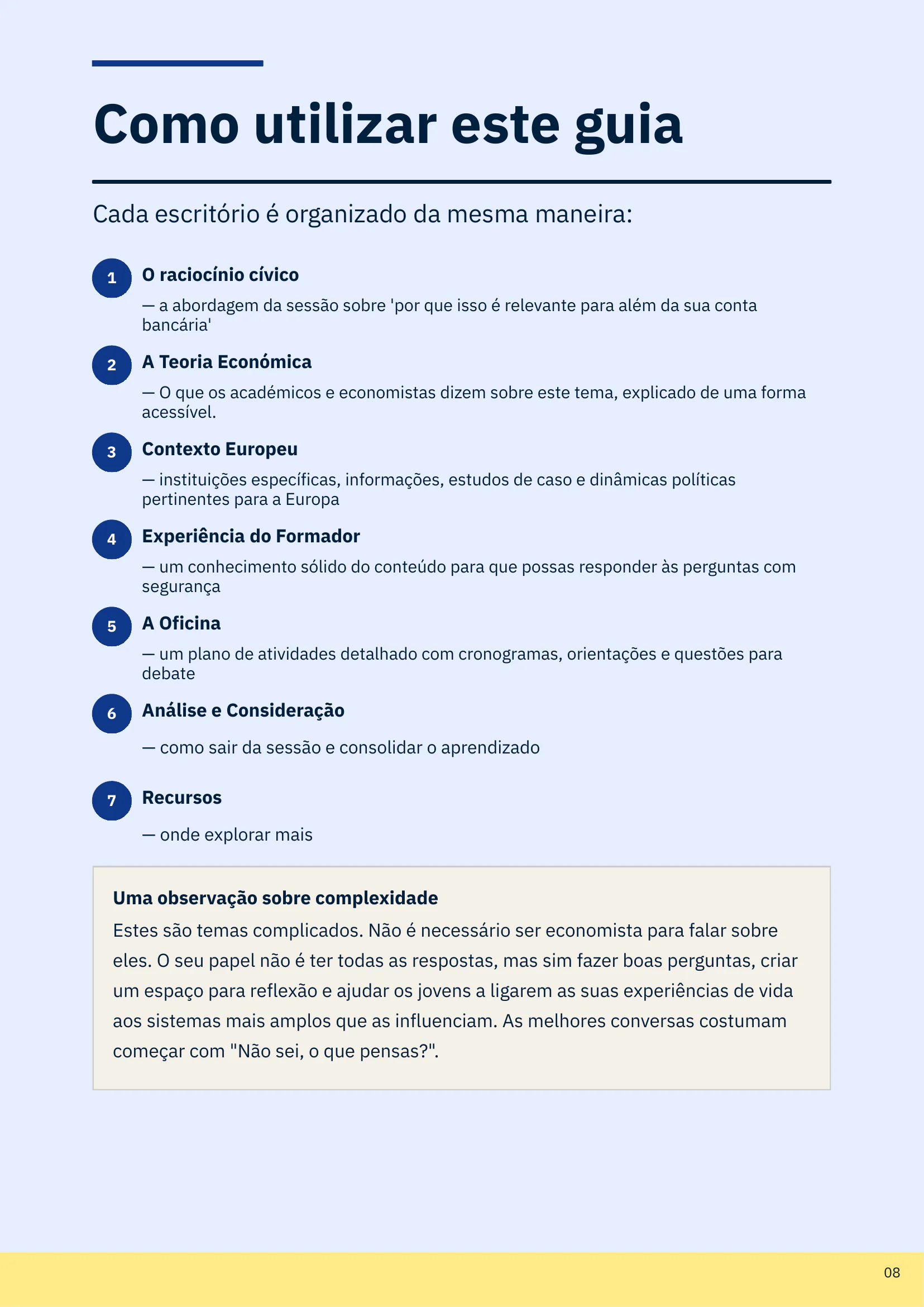 Finanças é Cívico, page 8 of 51