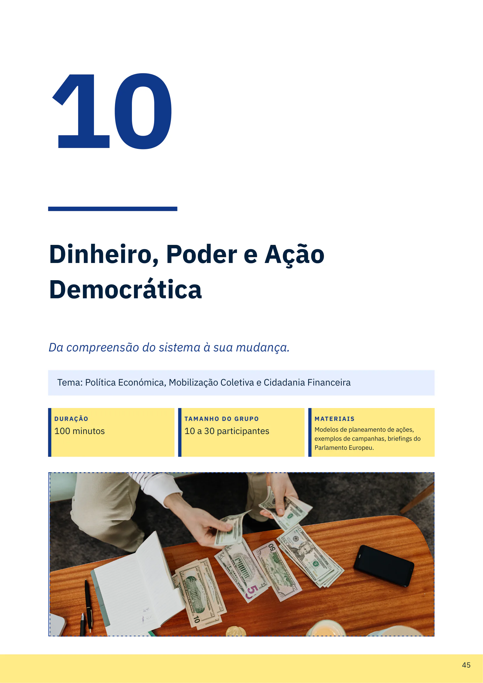 Finanças é Cívico, page 45 of 51