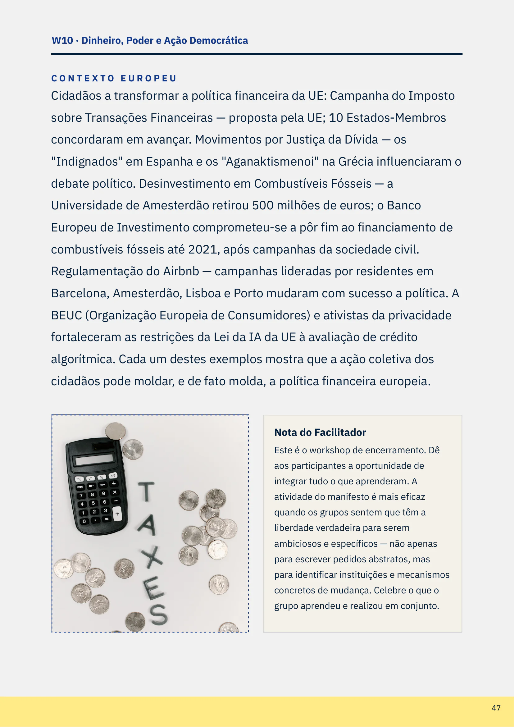 Finanças é Cívico, page 47 of 51