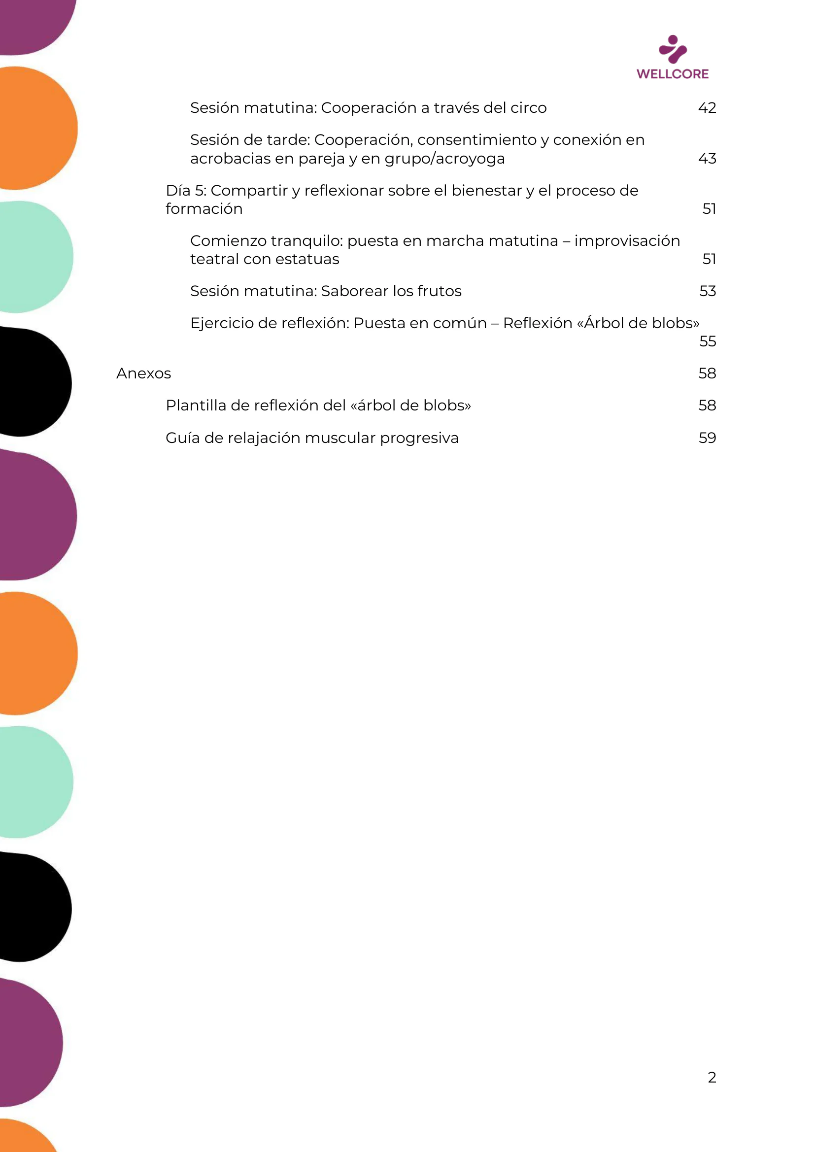 Programa de formación, page 3 of 62