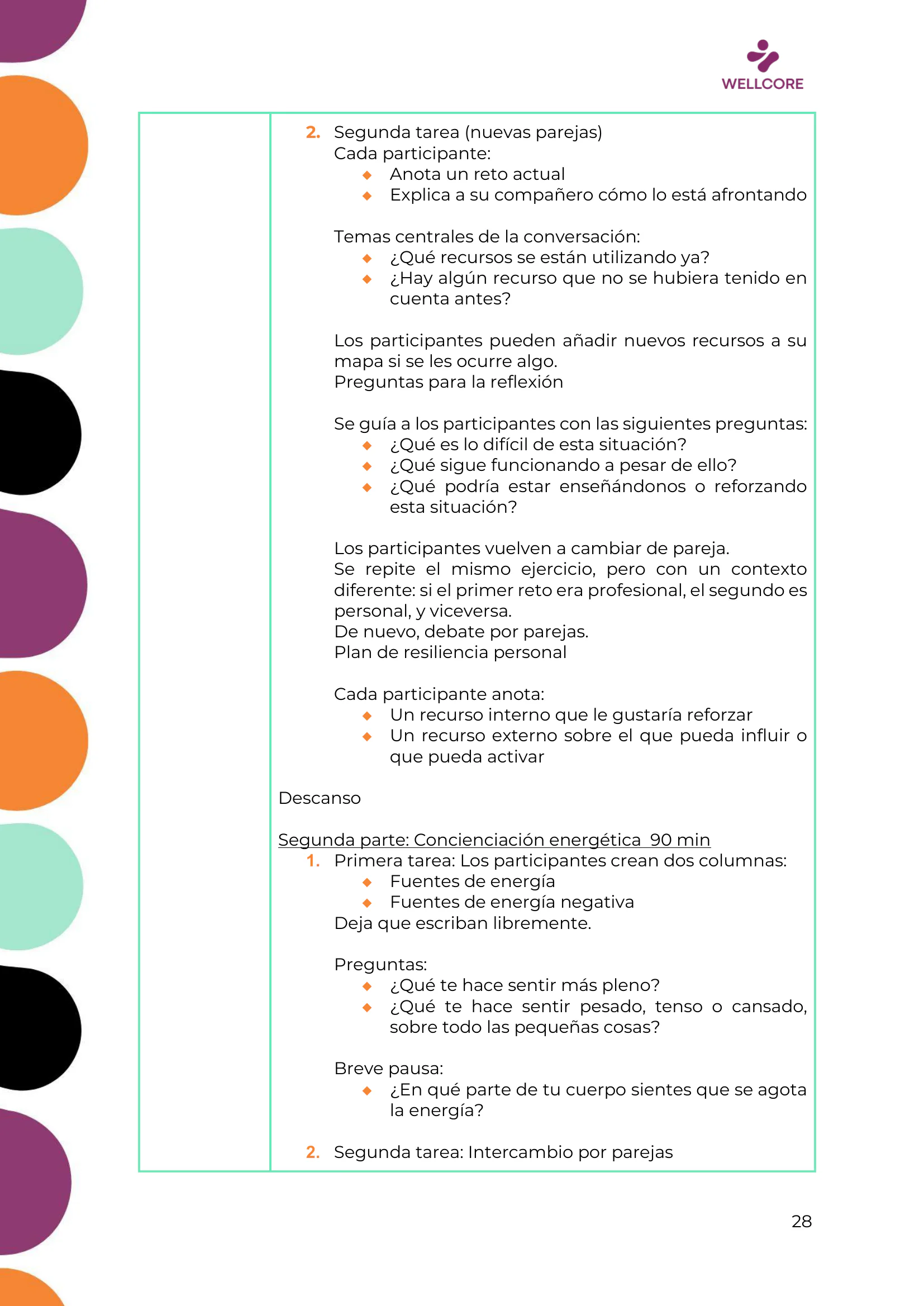 Programa de formación, page 29 of 62