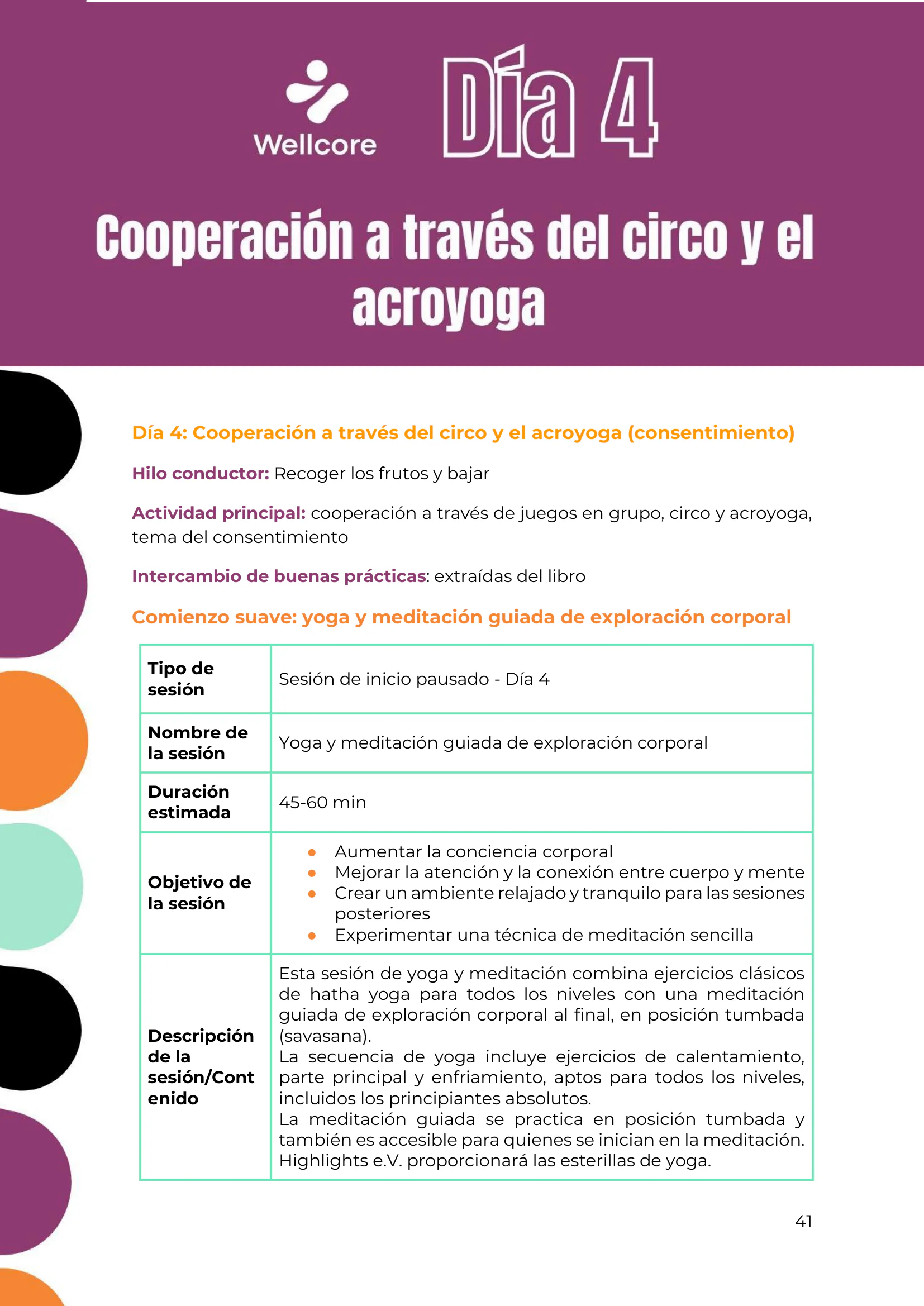 Programa de formación, page 42 of 62