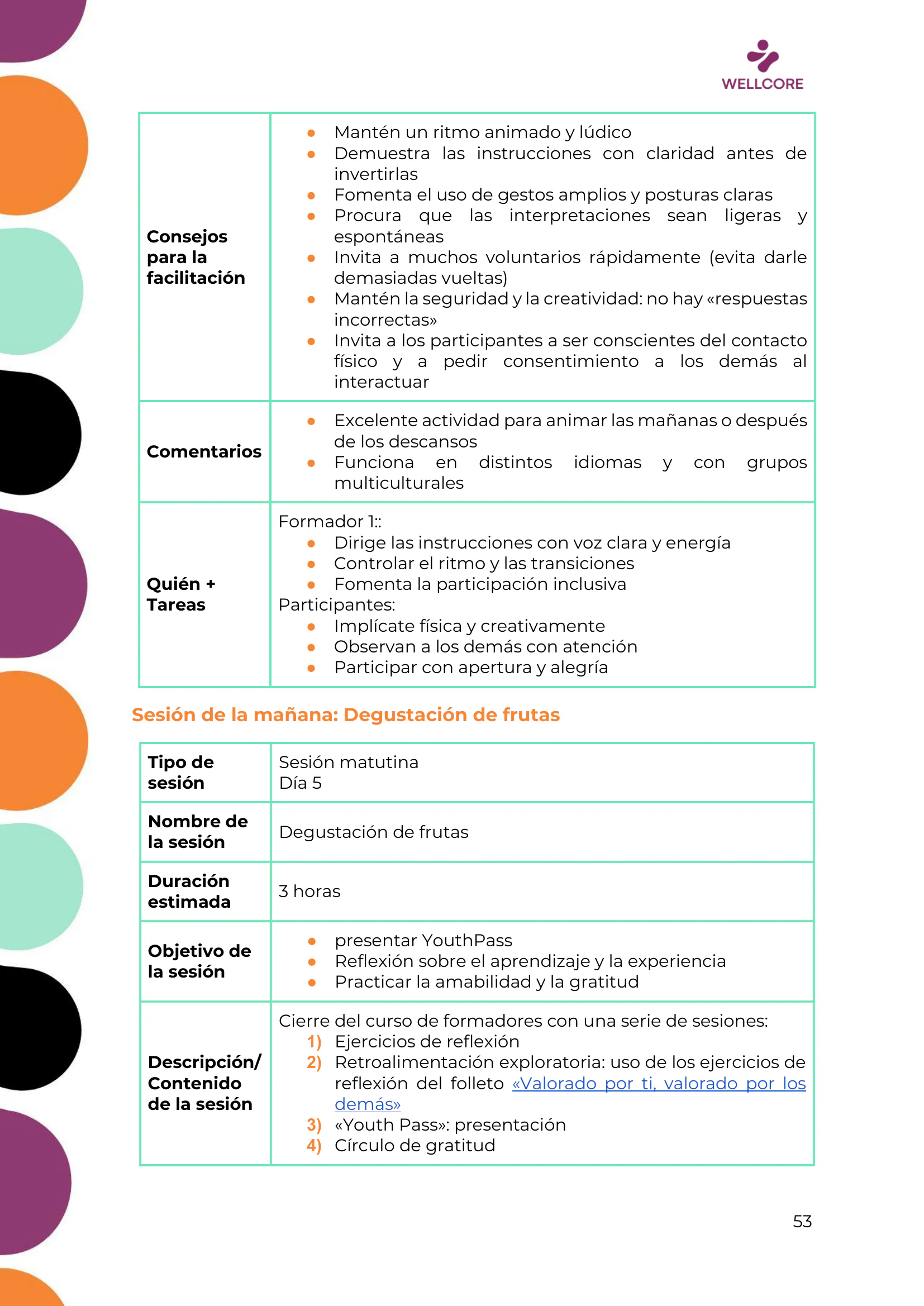 Programa de formación, page 54 of 62