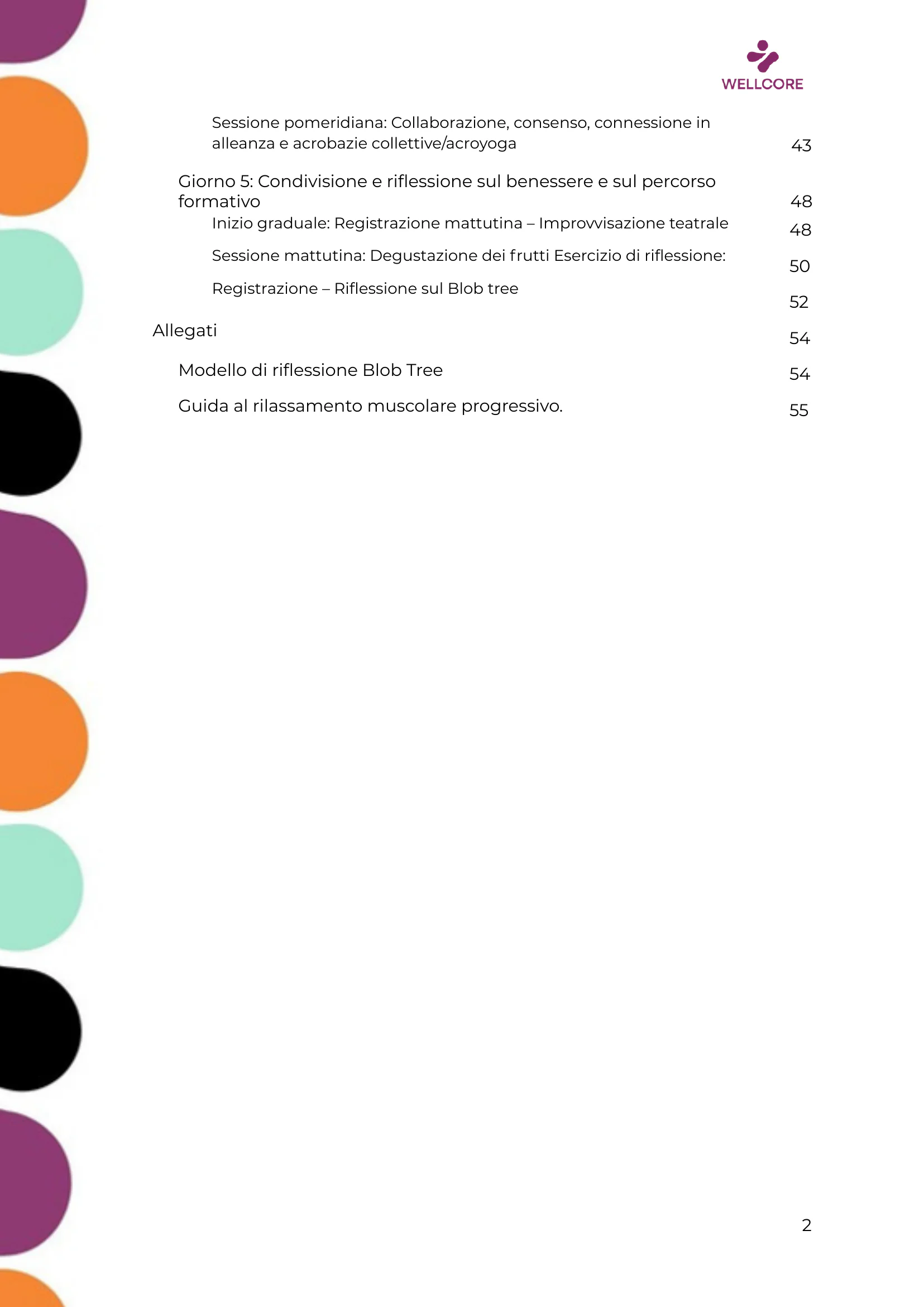 Programma della formazione, page 3 of 57
