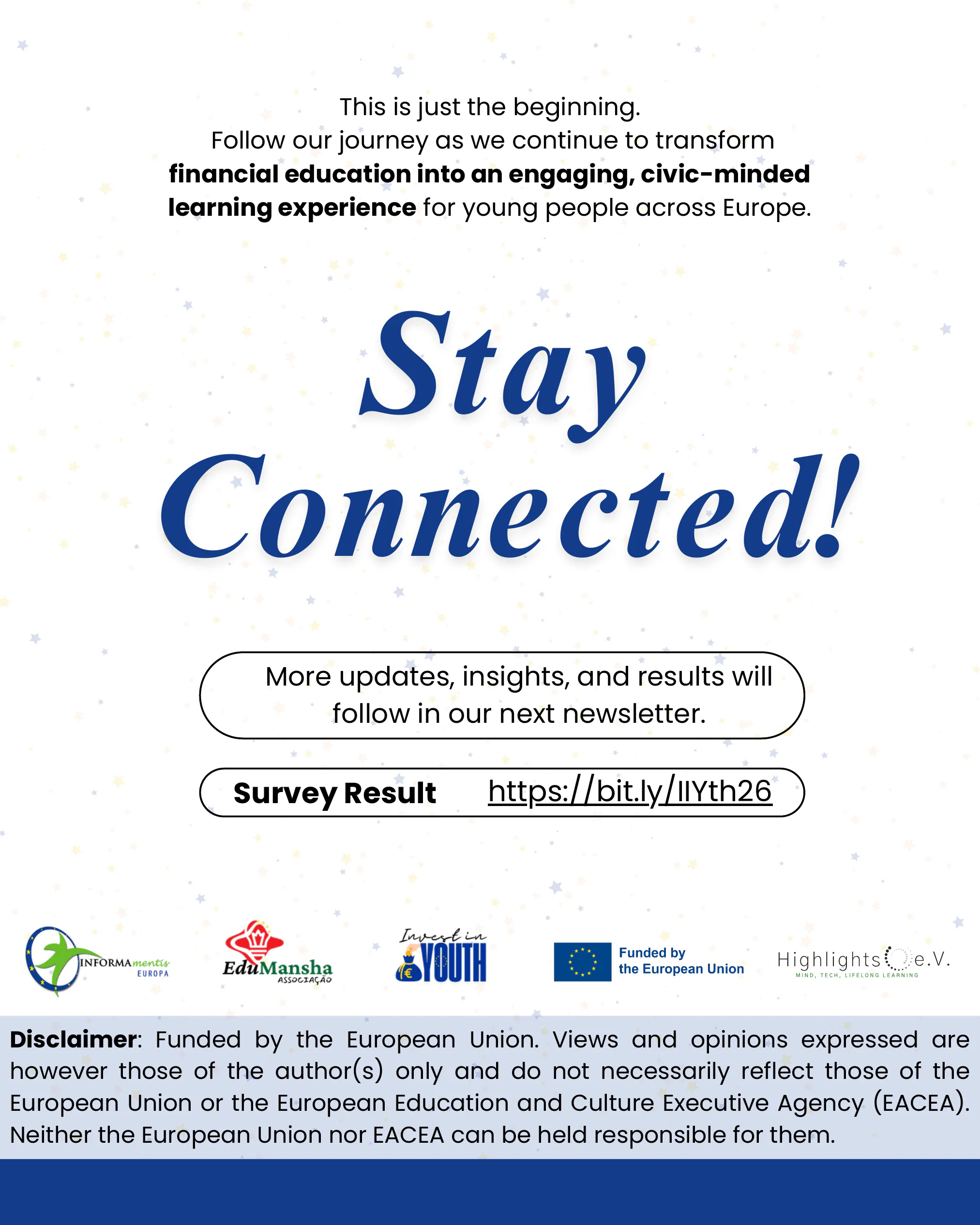 Highlights Newsletter (Newsletter #1 — Invest in Youth), page 11 of 11