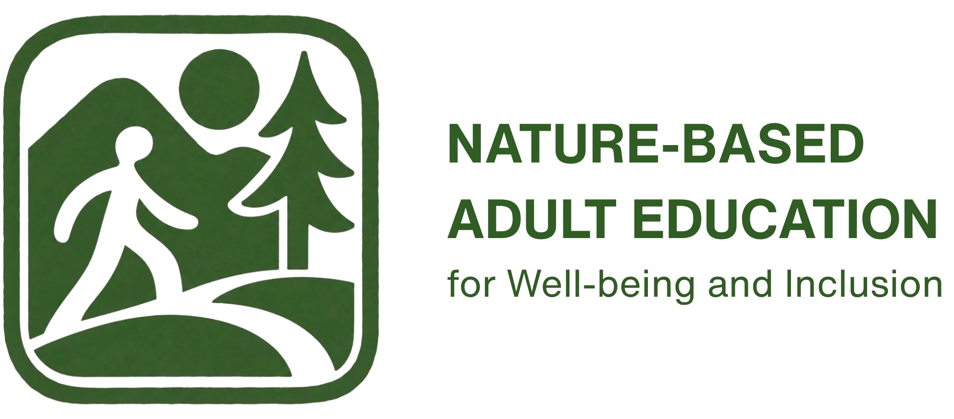 Nature-based Adult Education for Well-being and Inclusion project logo